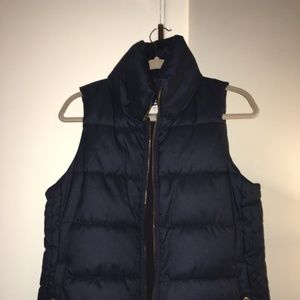 Navy Puffer Vest